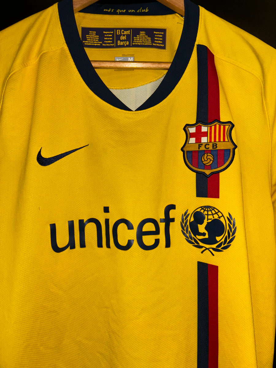 BARCELONA INIESTA 2008-2009 ORIGINAL JERSEY SIZE M