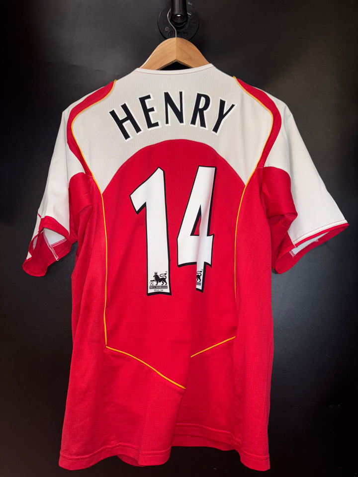 ARSENAL HENRY 2004-2005 ORIGINAL JERSEY Size M
