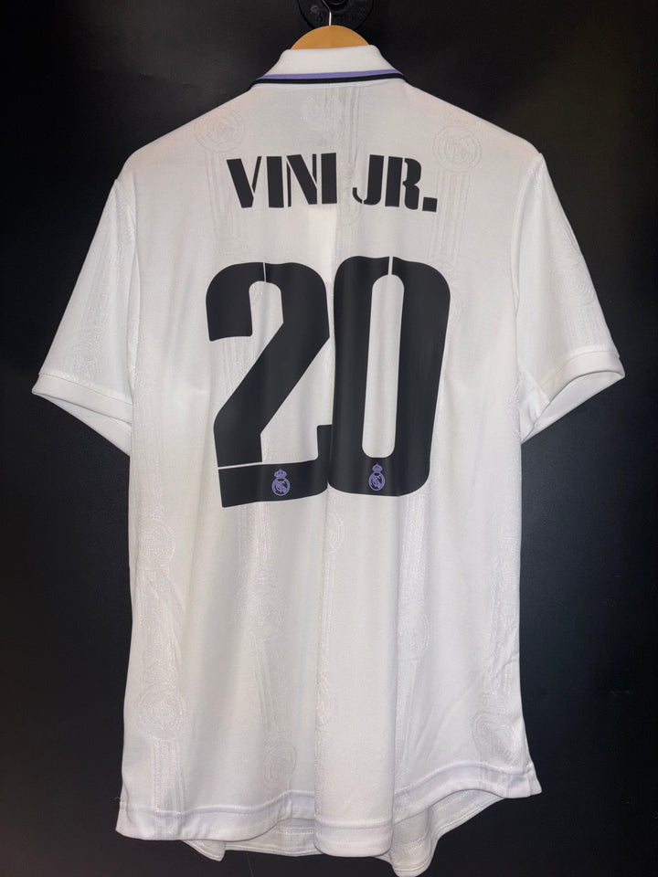REAL MADRID VINI JR 2022-2023 ORIGINAL PLAYER JERSEY Size L