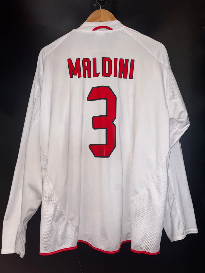 AC MILAN MALDINI 2004-2005 ORIGINAL JERSEY Size XL
