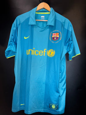 BARCELONA MESSI 2007-2008 ORIGINAL JERSEY Size XL