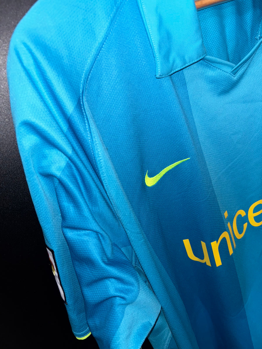 BARCELONA MESSI 2007-2008 ORIGINAL JERSEY Size XL
