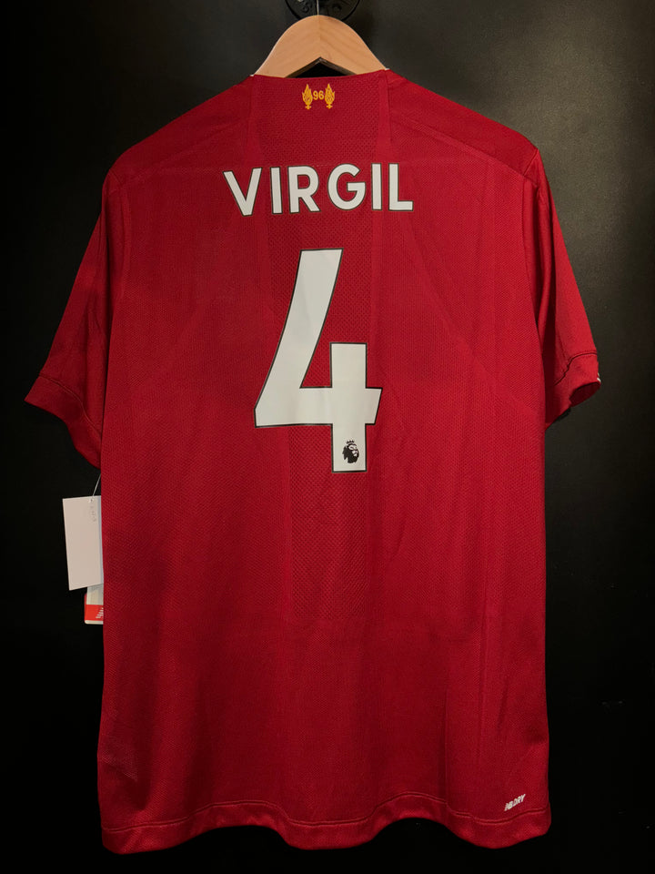 LIVERPOOL VAN DIJK 2019-2020 ORIGINAL JERSEY Size L