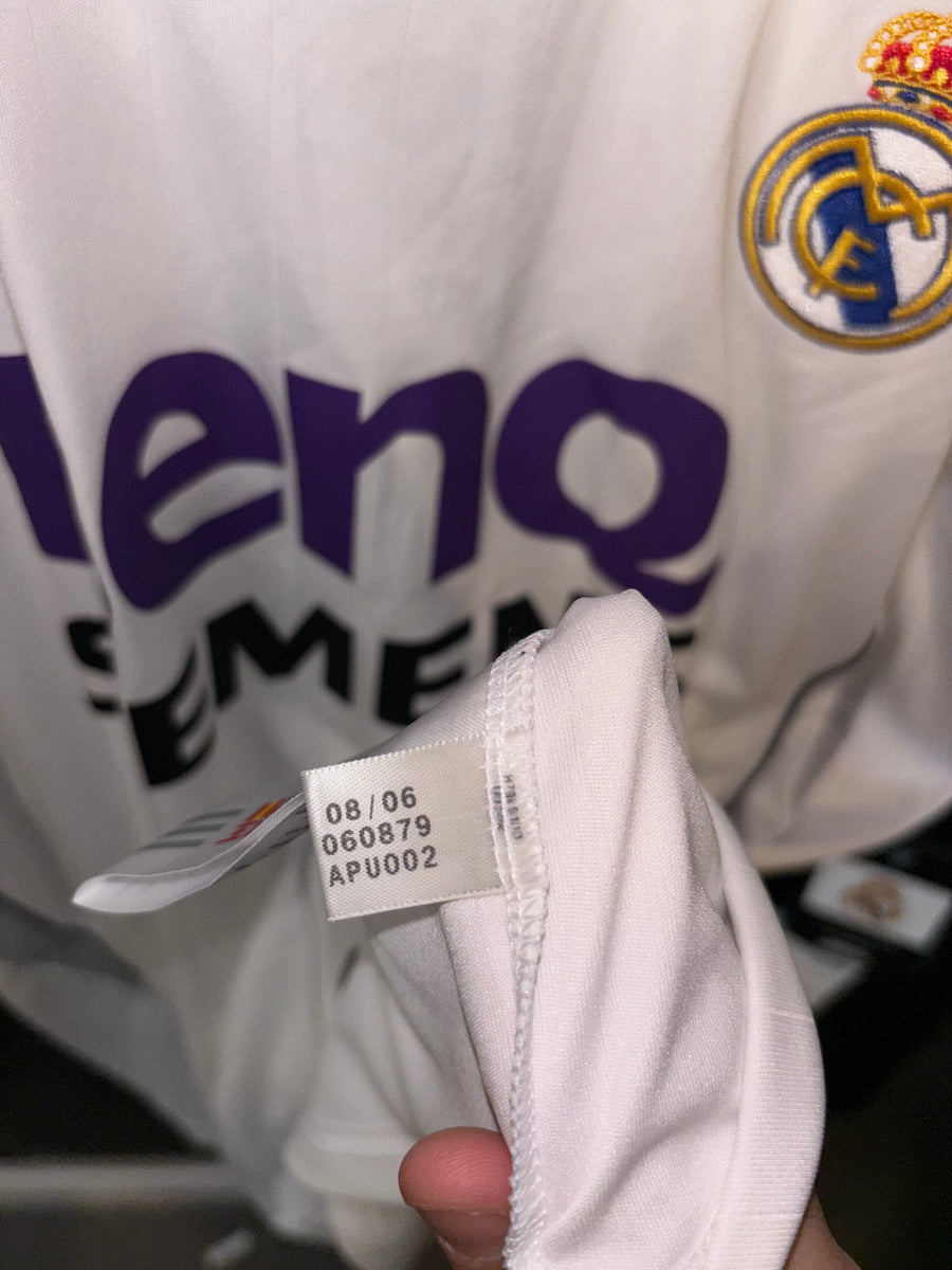 REAL MADRID RONALDO 2006-2007 ORIGINAL JERSEY Size 2XL