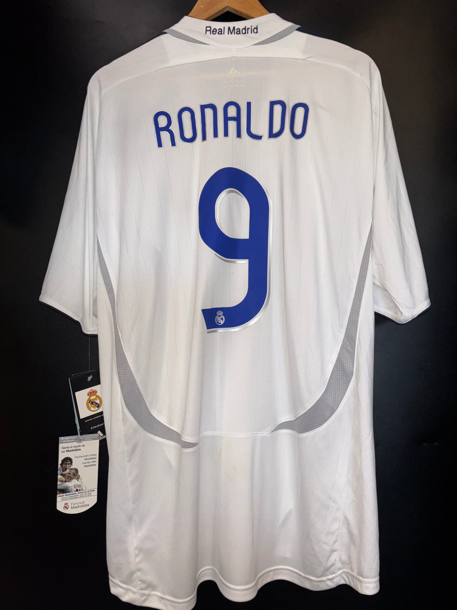REAL MADRID RONALDO 2006-2007 ORIGINAL JERSEY Size 2XL