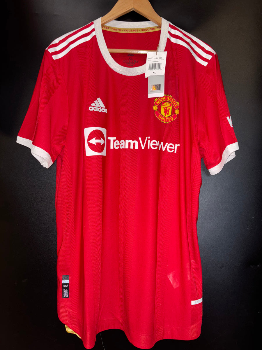 MANCHESTER UNITED RONALDO 2021-2022 ORIGINAL PLAYER JERSEY Size XL