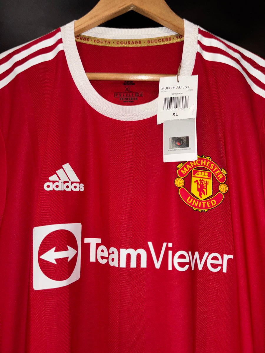 MANCHESTER UNITED RONALDO 2021-2022 ORIGINAL PLAYER JERSEY Size XL