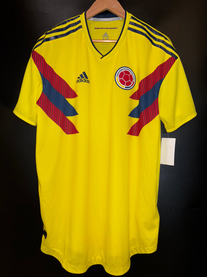 COLOMBIA 2018-2019 ORIGINAL PLAYER ISSUE JERSEY Size L