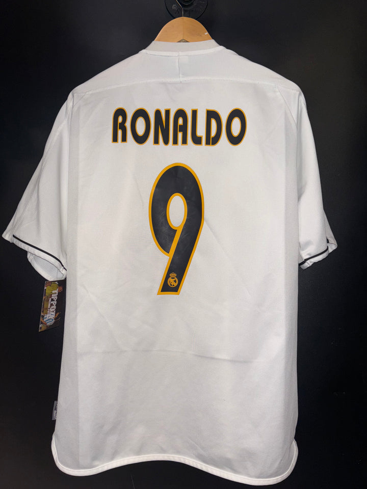 REAL MADRID RONALDO 2003-2004 ORIGINAL JERSEY Size L