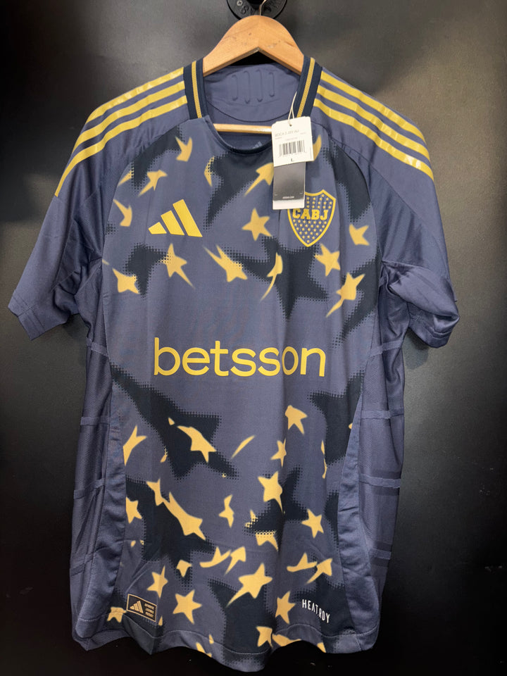 BOCA JUNIORS 2025-2026 ORIGINAL PLAYER JERSEY Size L