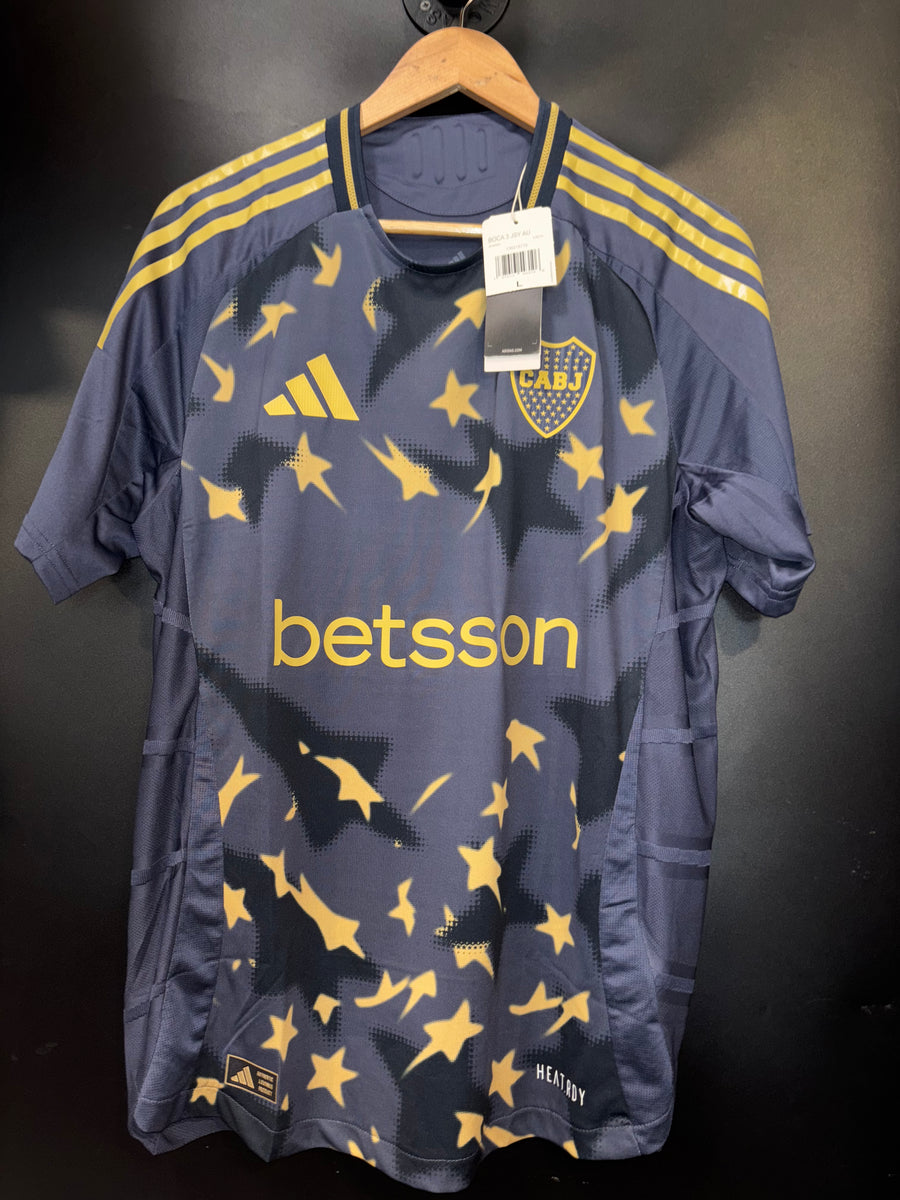 BOCA JUNIORS 2025-2026 ORIGINAL PLAYER JERSEY Size L