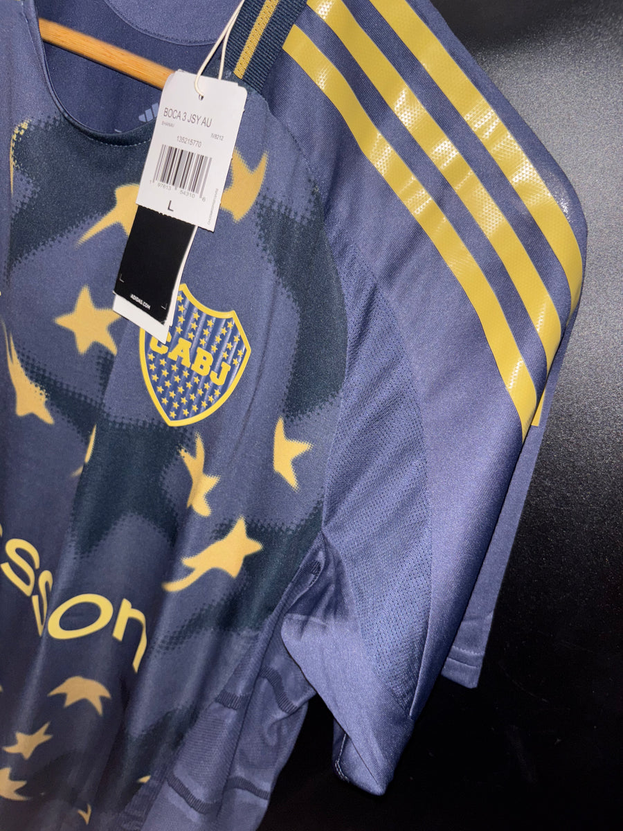 BOCA JUNIORS 2025-2026 ORIGINAL PLAYER JERSEY Size L