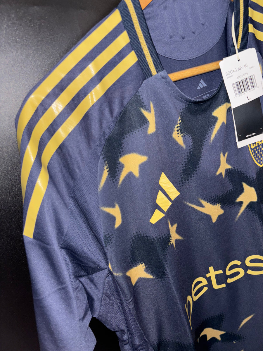 BOCA JUNIORS 2025-2026 ORIGINAL PLAYER JERSEY Size L