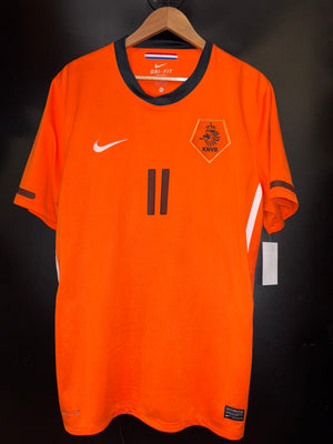 NETHERLANDS ROBBEN 2010-2011 ORIGINAL JERSEY Size XL