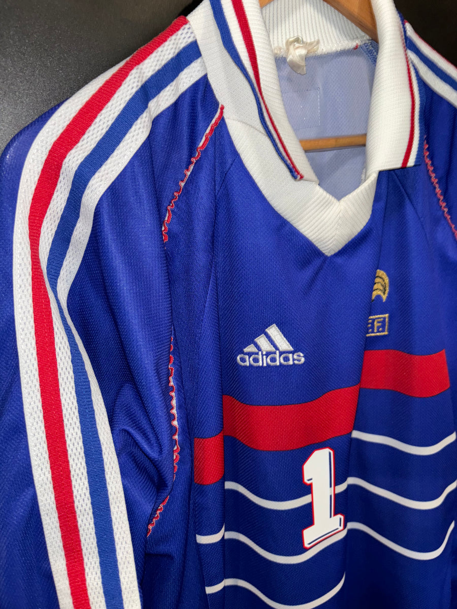 FRANCE ZIDANE 1998-1999 ORIGINAL JERSEY Size XL