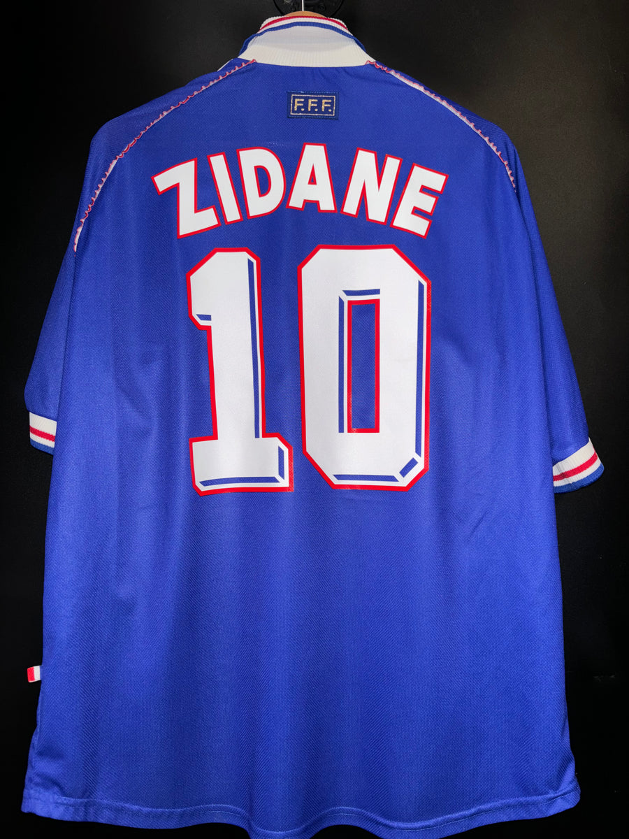 FRANCE ZIDANE 1998-1999 ORIGINAL JERSEY Size XL