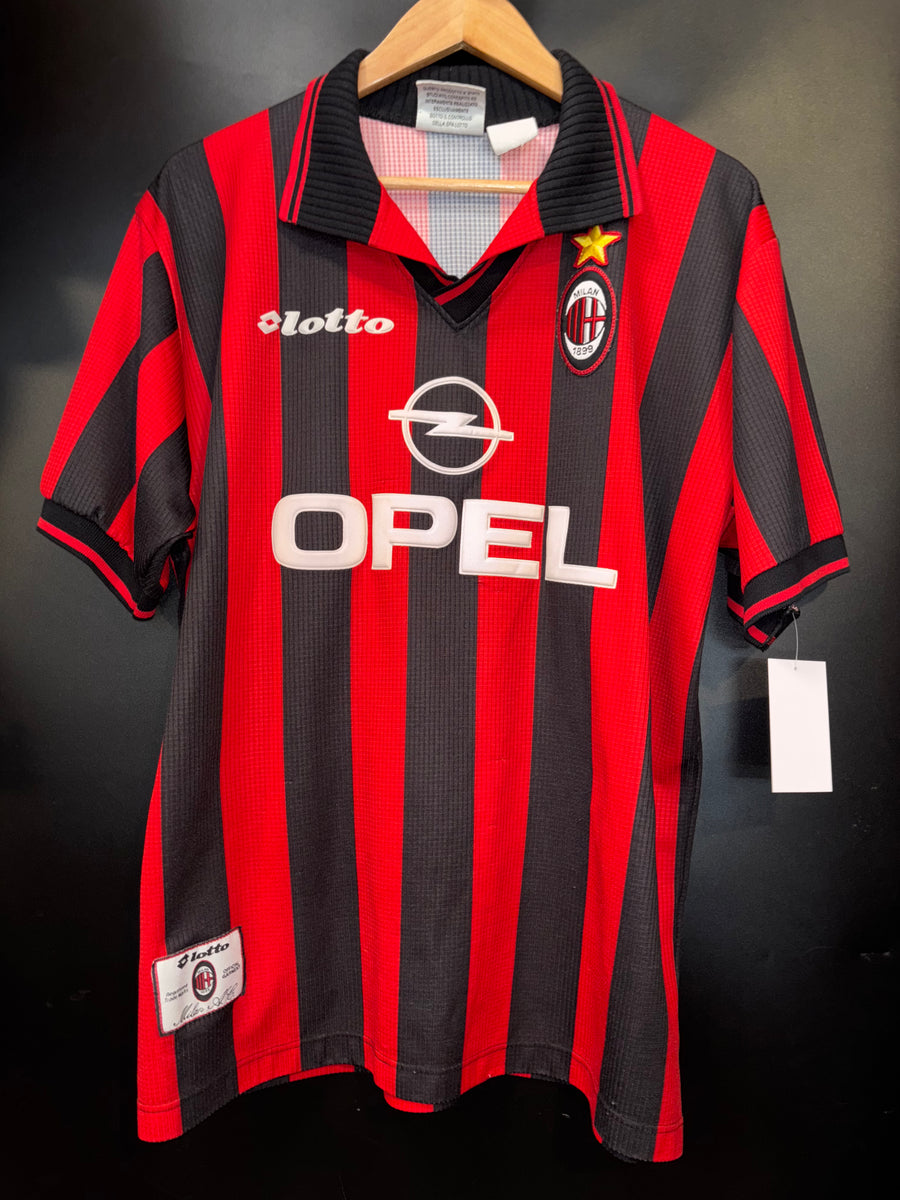 AC MILAN BAGGIO 1997-1998 ORIGINAL JERSEY Size L