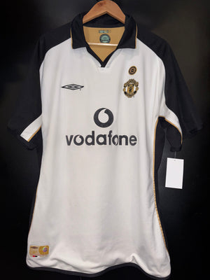 MANCHESTER UNITED BECKHAM 2001-2002 ORIGINAL JERSEY Size XL