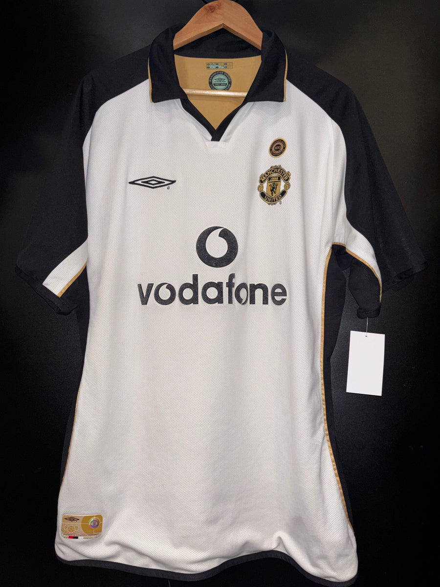 MANCHESTER UNITED BECKHAM 2001-2002 ORIGINAL JERSEY Size XL