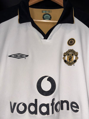 MANCHESTER UNITED BECKHAM 2001-2002 ORIGINAL JERSEY Size XL