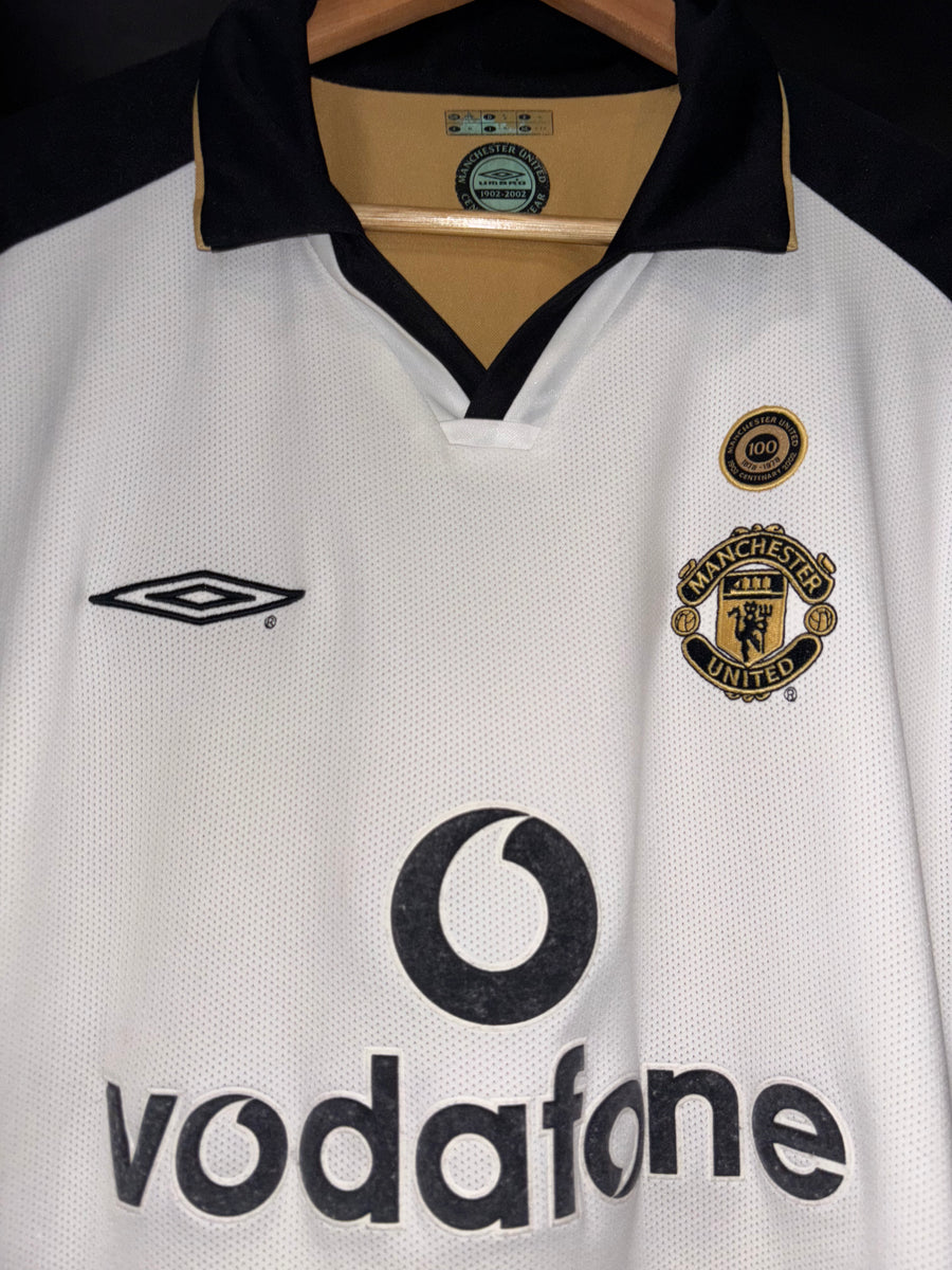 MANCHESTER UNITED BECKHAM 2001-2002 ORIGINAL JERSEY Size XL
