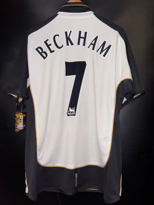 MANCHESTER UNITED BECKHAM 2001-2002 ORIGINAL JERSEY Size XL