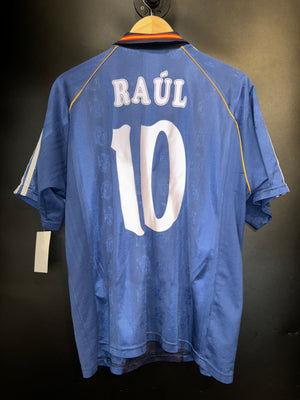 SPAIN RAUL 1998-1999 ORIGINAL AWAY JERSEY Size M