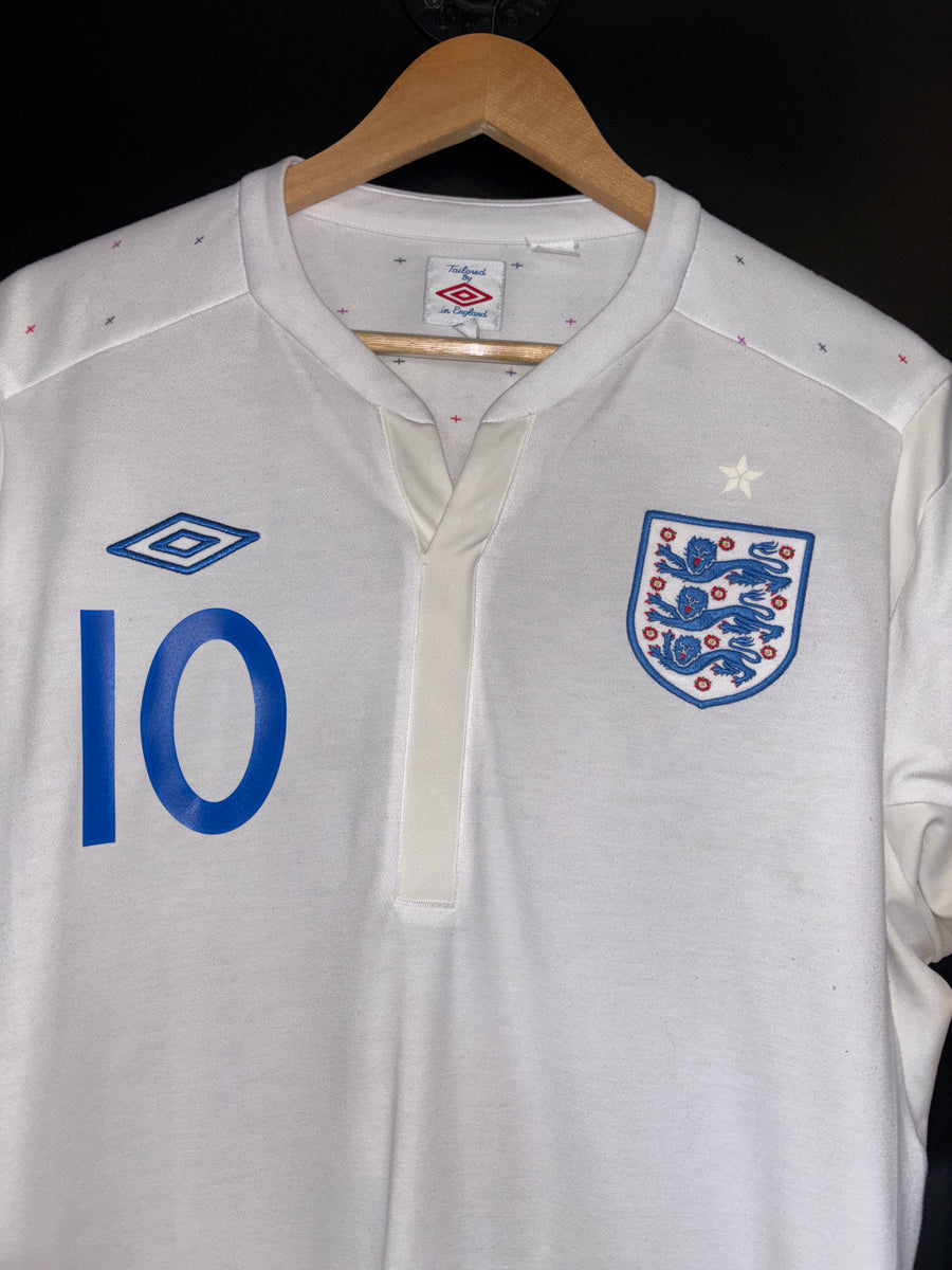 ENGLAND ROONEY 2011-2012 ORIGINAL JERSEY Size L