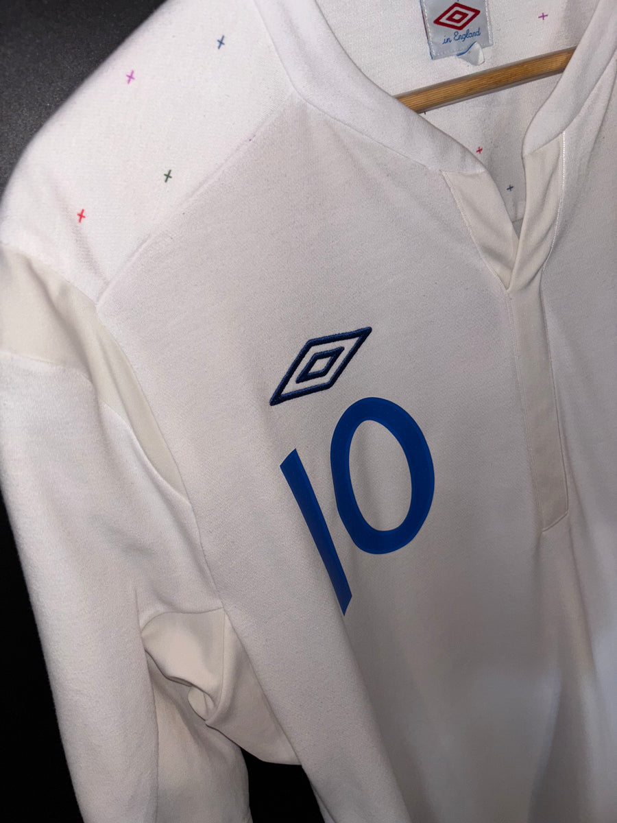 ENGLAND ROONEY 2011-2012 ORIGINAL JERSEY Size L