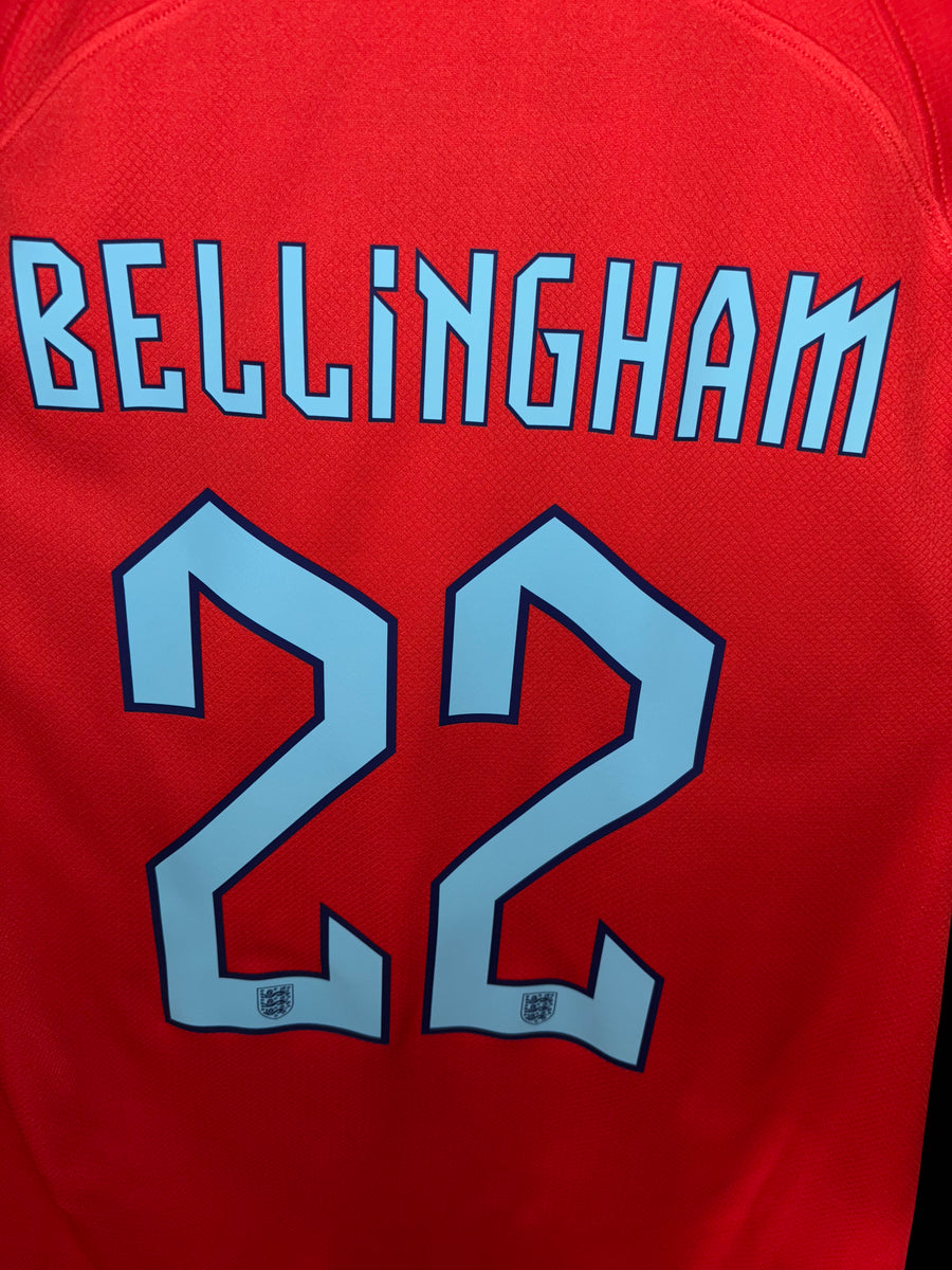 ENGLAND JUDE BELLINGHAM 2022-2023 ORIGINAL JERSEY Size M