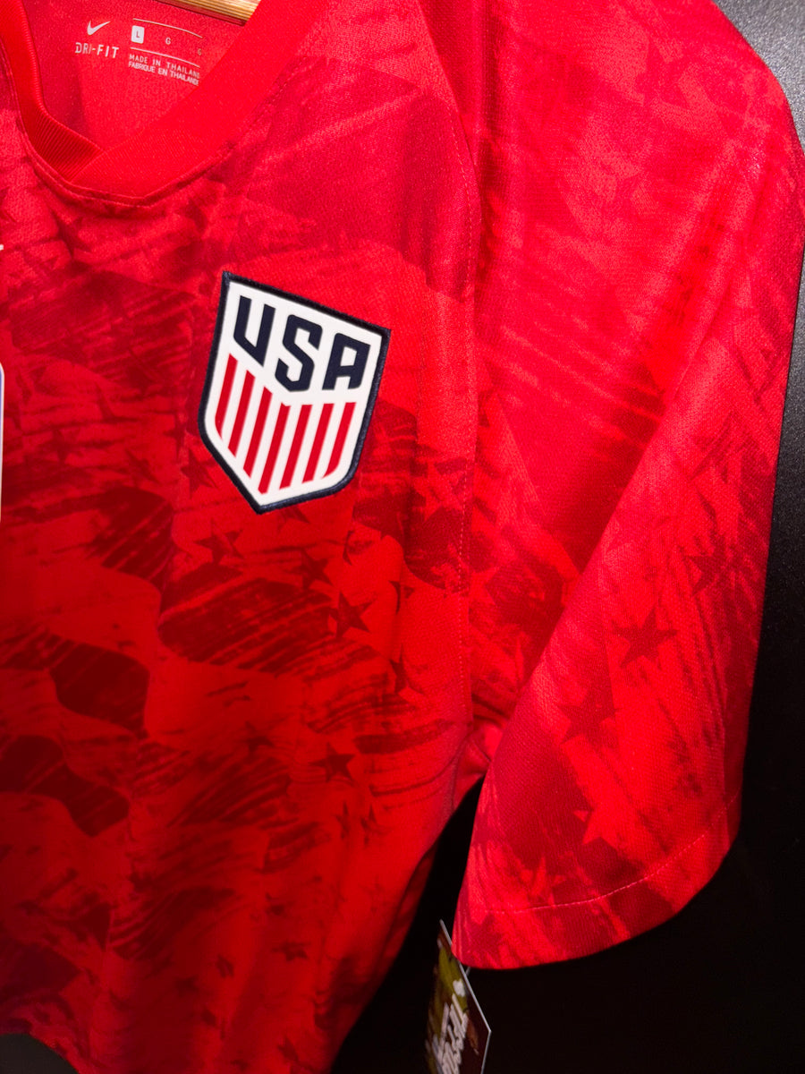 USA SOCCER USMNT PULISIC 2019-2020 ORIGINAL JERSEY Size L