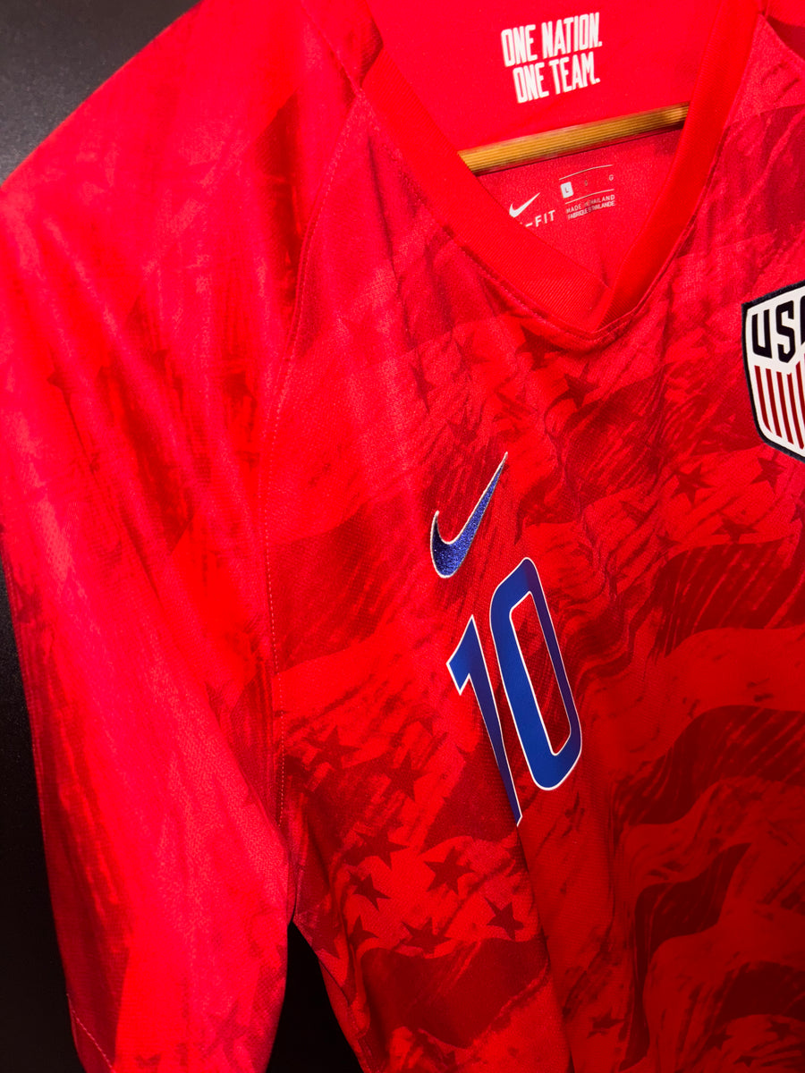 USA SOCCER USMNT PULISIC 2019-2020 ORIGINAL JERSEY Size L