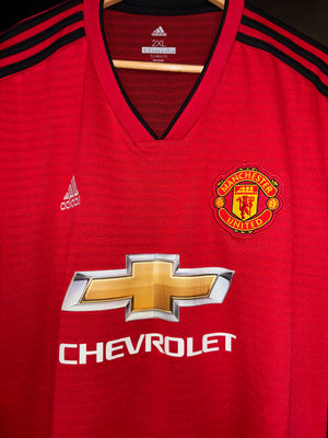 MANCHESTER UNITED POGBA 2018-2019 ORIGINAL JERSEY Size 2XL