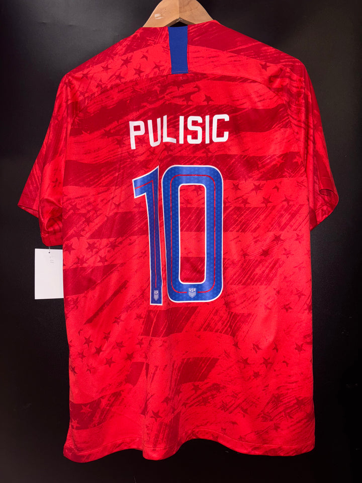 USA SOCCER USMNT PULISIC 2019-2020 ORIGINAL JERSEY Size L