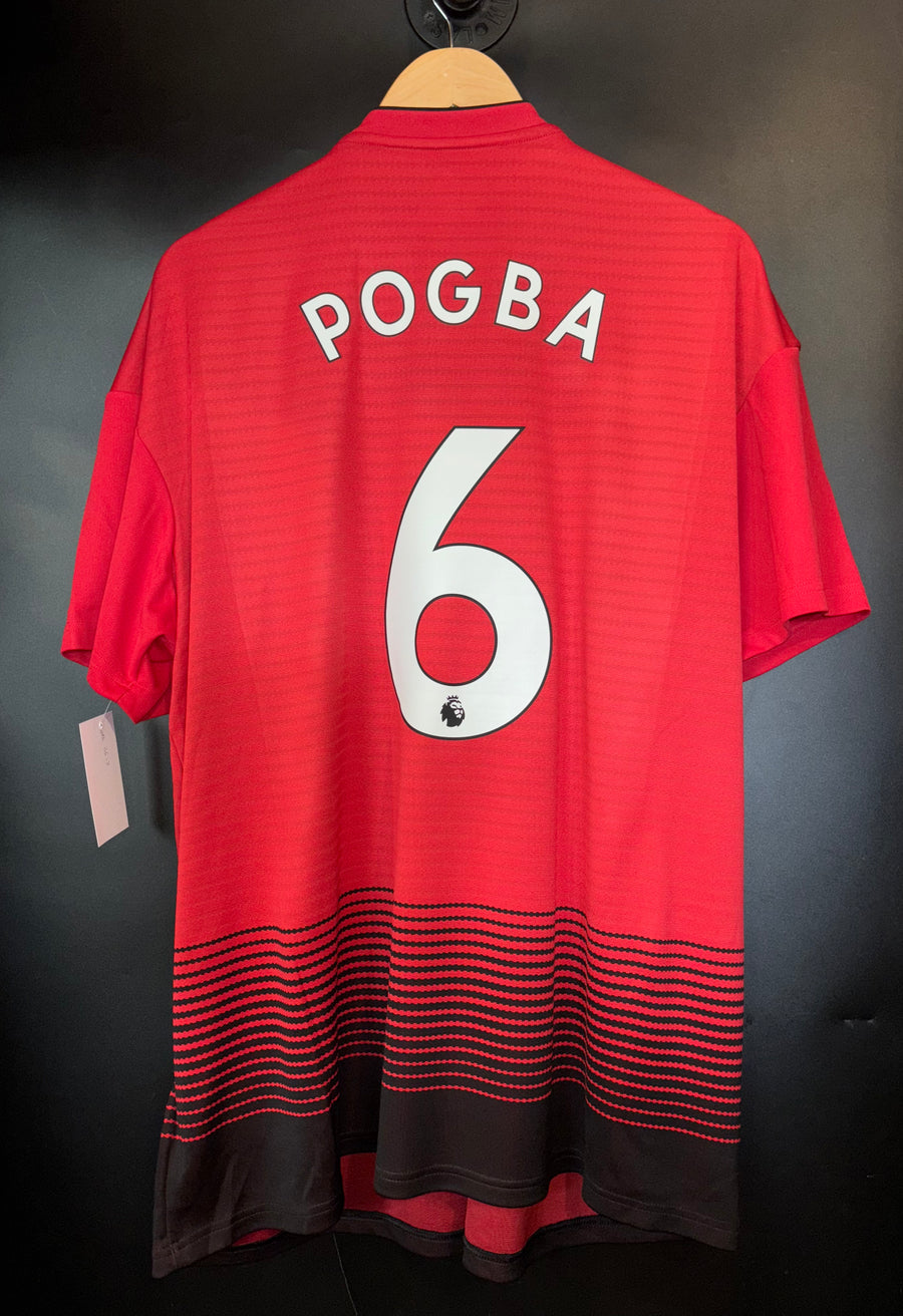 MANCHESTER UNITED POGBA 2018-2019 ORIGINAL JERSEY Size 2XL
