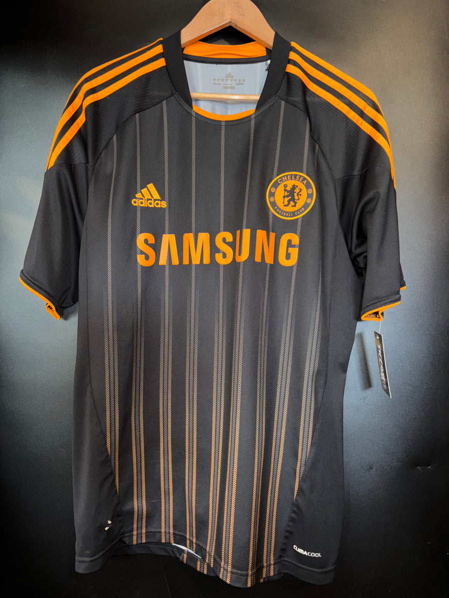 CHELSEA DROGBA 2010-2011 ORIGINAL AWAY JERSEY SIZE L