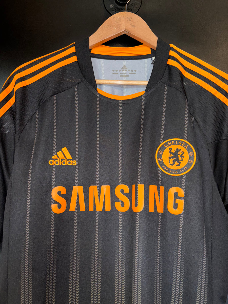 CHELSEA DROGBA 2010-2011 ORIGINAL AWAY JERSEY SIZE L
