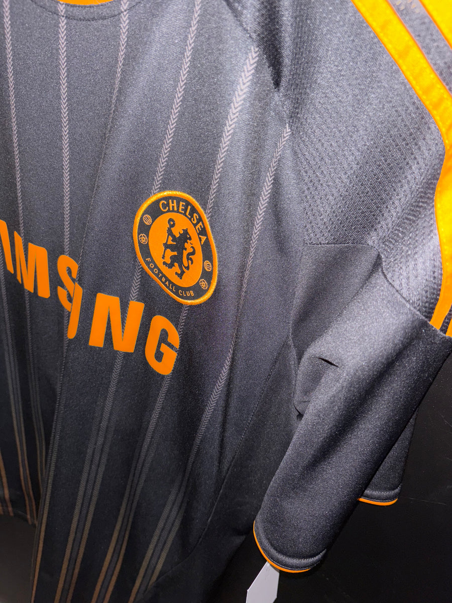 CHELSEA DROGBA 2010-2011 ORIGINAL AWAY JERSEY SIZE L