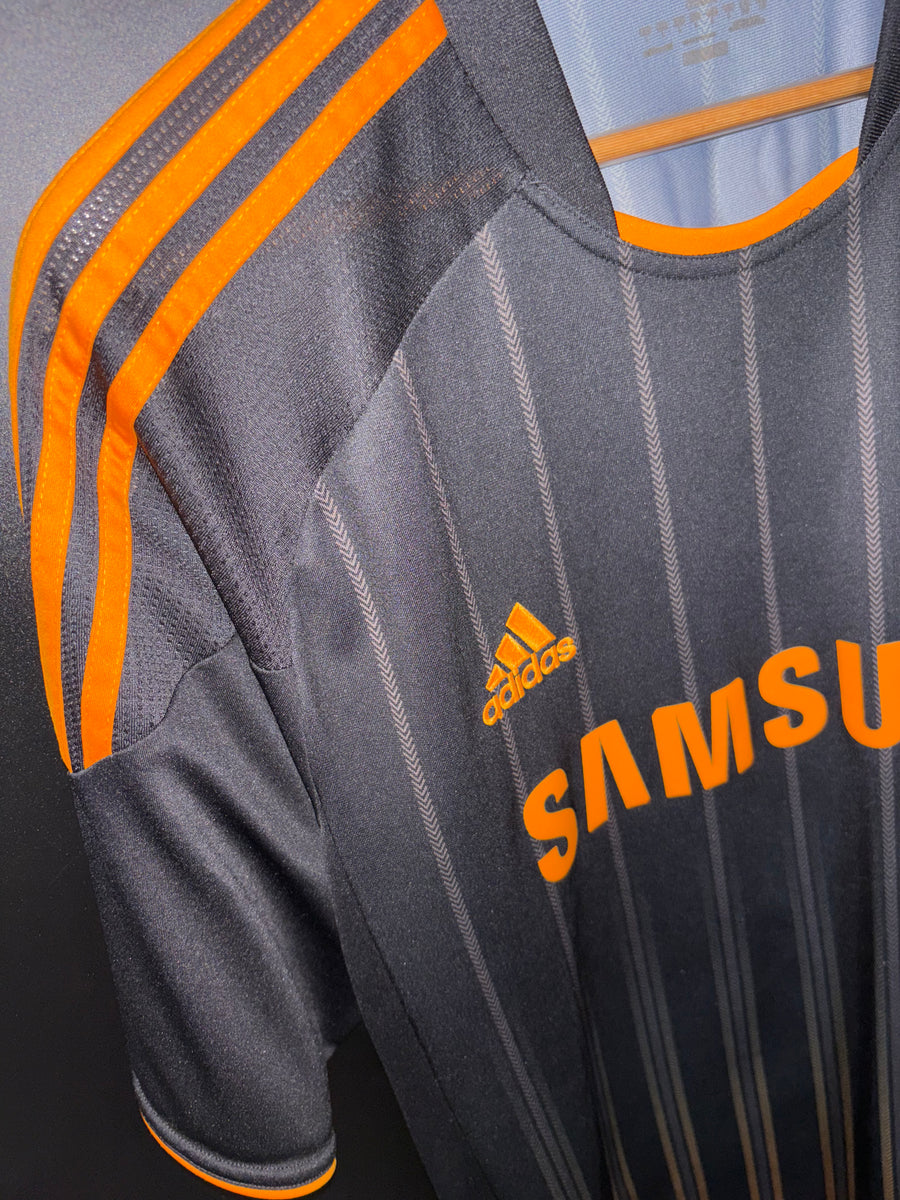CHELSEA DROGBA 2010-2011 ORIGINAL AWAY JERSEY SIZE L