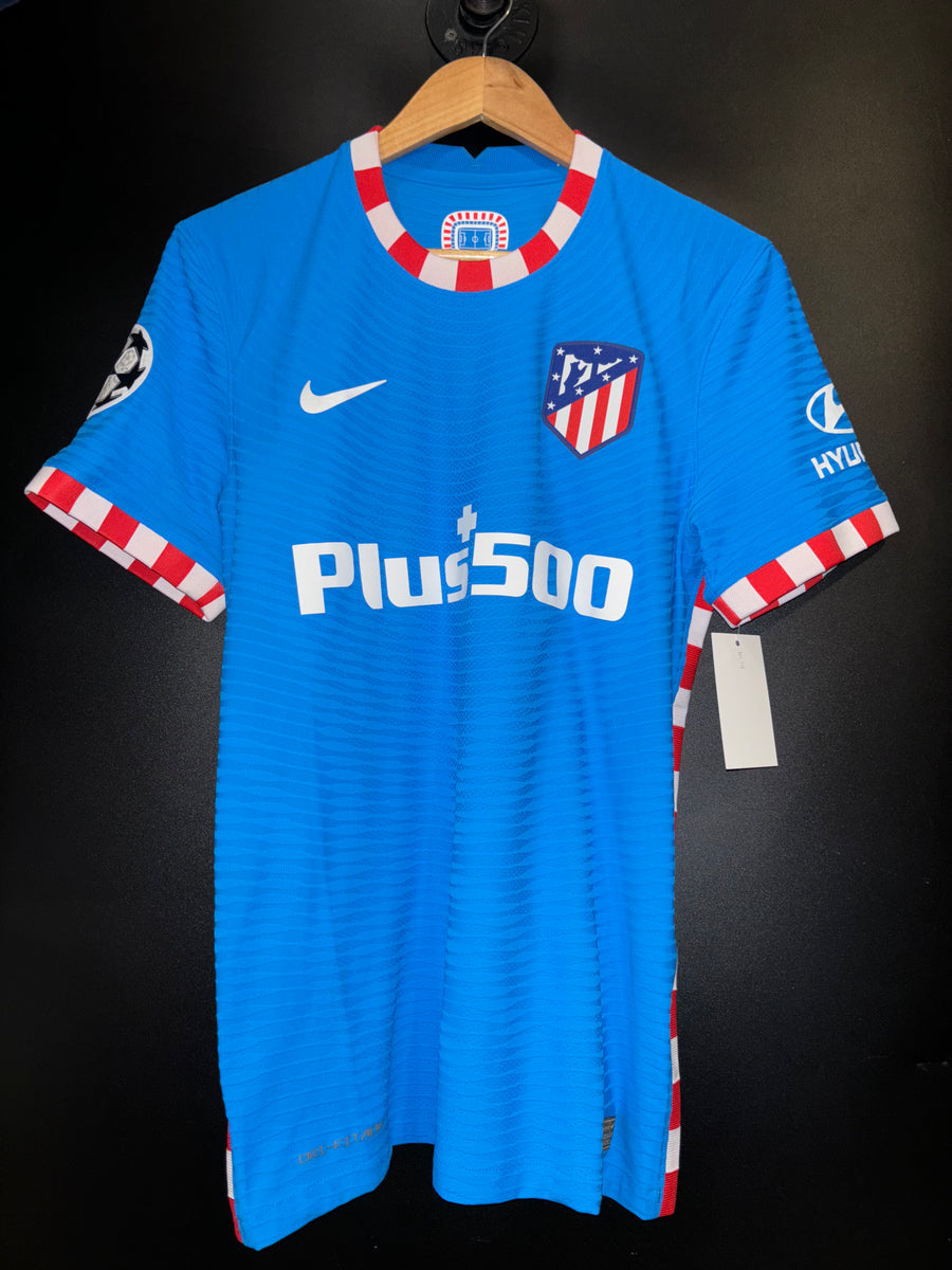 ATLETICO MADRID SUAREZ 2021-2022 ORIGINAL PLAYER JERSEY Size M