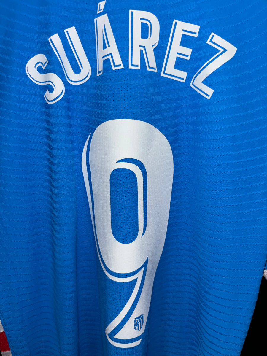 ATLETICO MADRID SUAREZ 2021-2022 ORIGINAL PLAYER JERSEY Size M