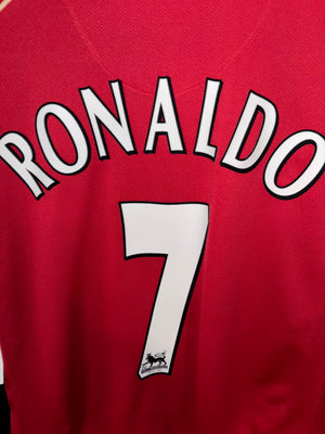 MANCHESTER UNITED RONALDO 2006-2007 ORIGINAL JERSEY Size M