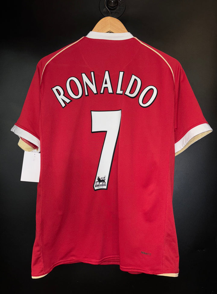 MANCHESTER UNITED RONALDO 2006-2007 ORIGINAL JERSEY Size M