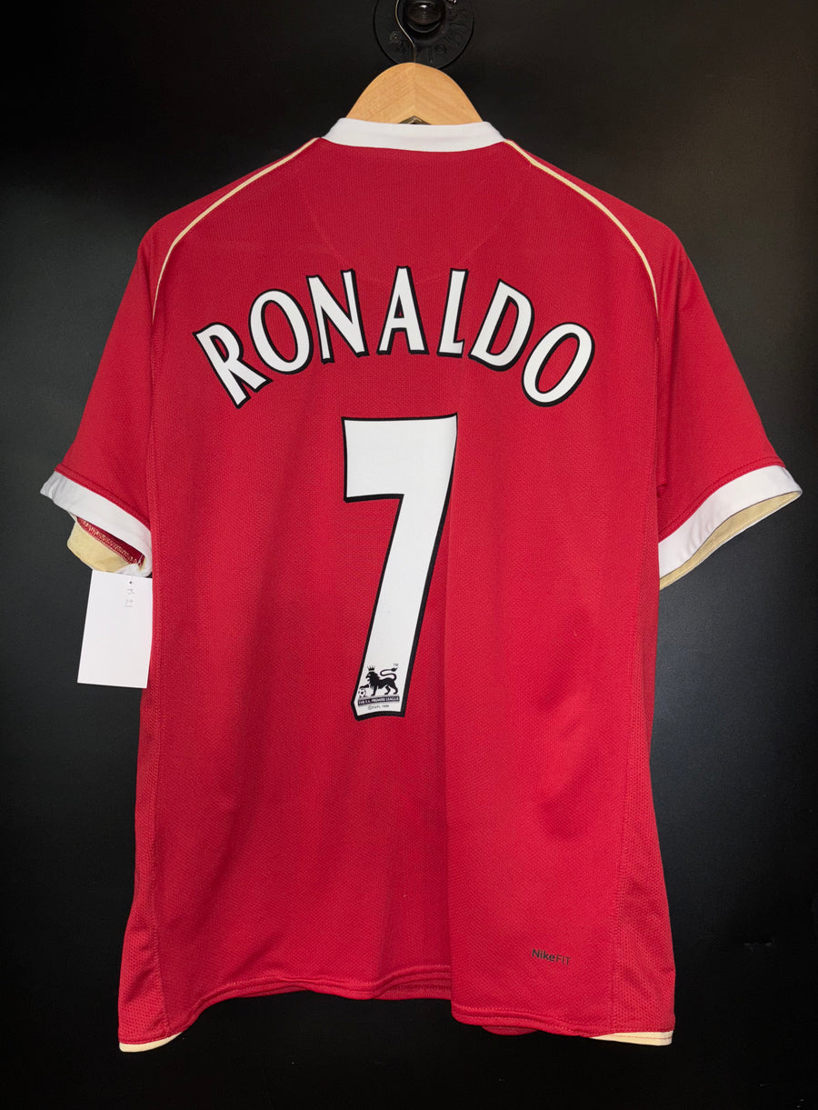 MANCHESTER UNITED RONALDO 2006-2007 ORIGINAL JERSEY Size M