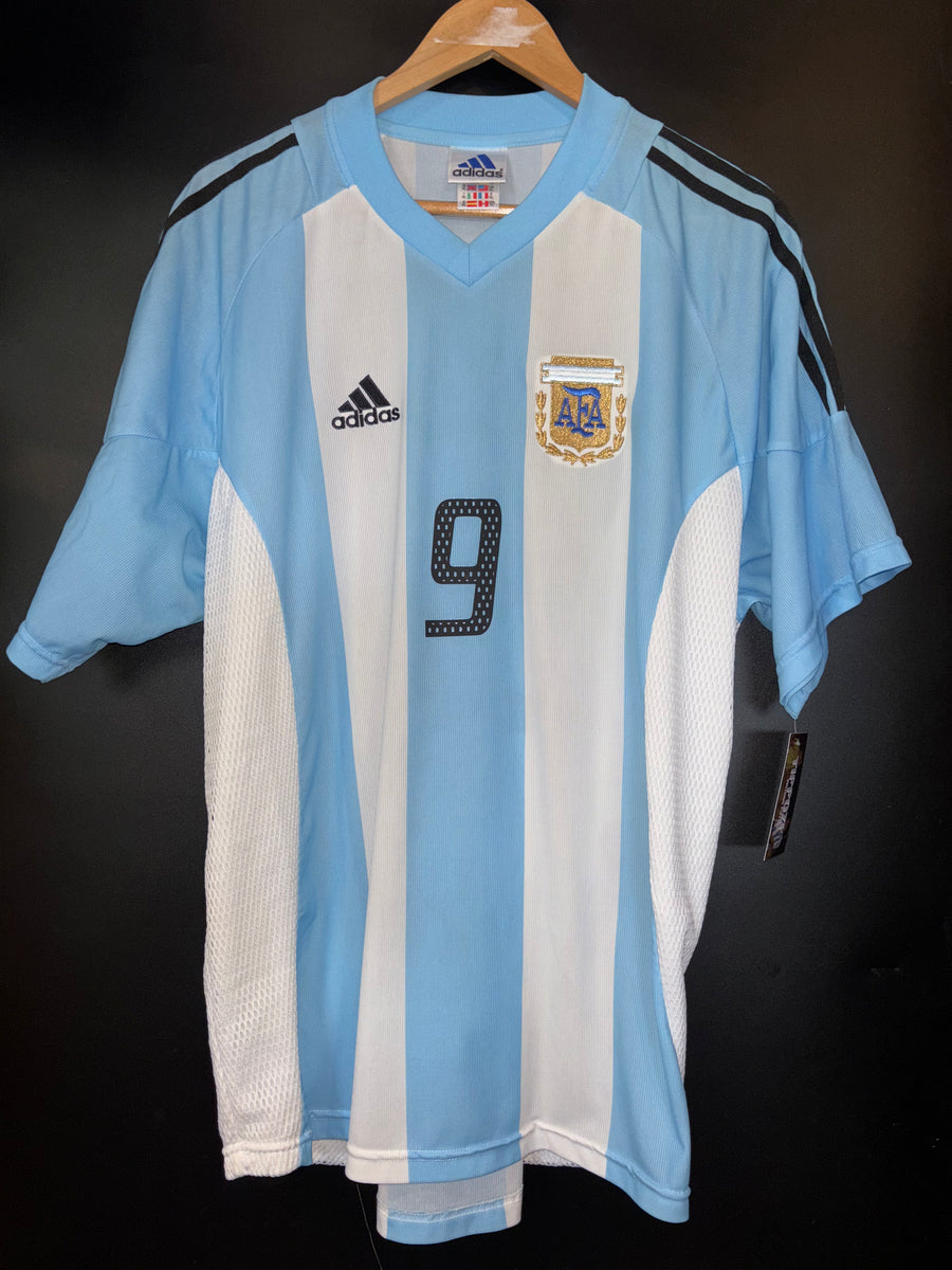 ARGENTINA BATISTUTA 2002-2003 ORIGINAL JERSEY Size XL