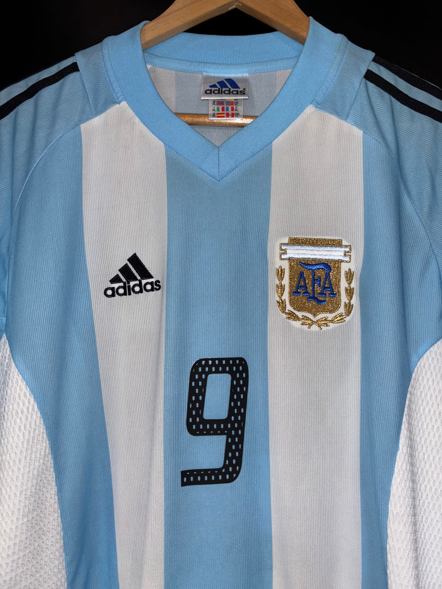 ARGENTINA BATISTUTA 2002-2003 ORIGINAL JERSEY Size XL