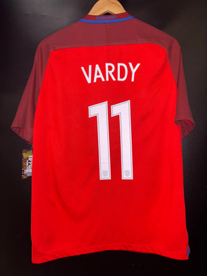 ENGLAND VARDY 2016-2017 ORIGINAL JERSEY Size M