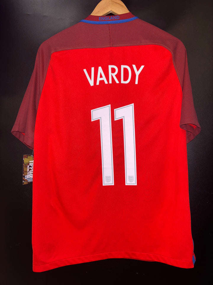 ENGLAND VARDY 2016-2017 ORIGINAL JERSEY Size M