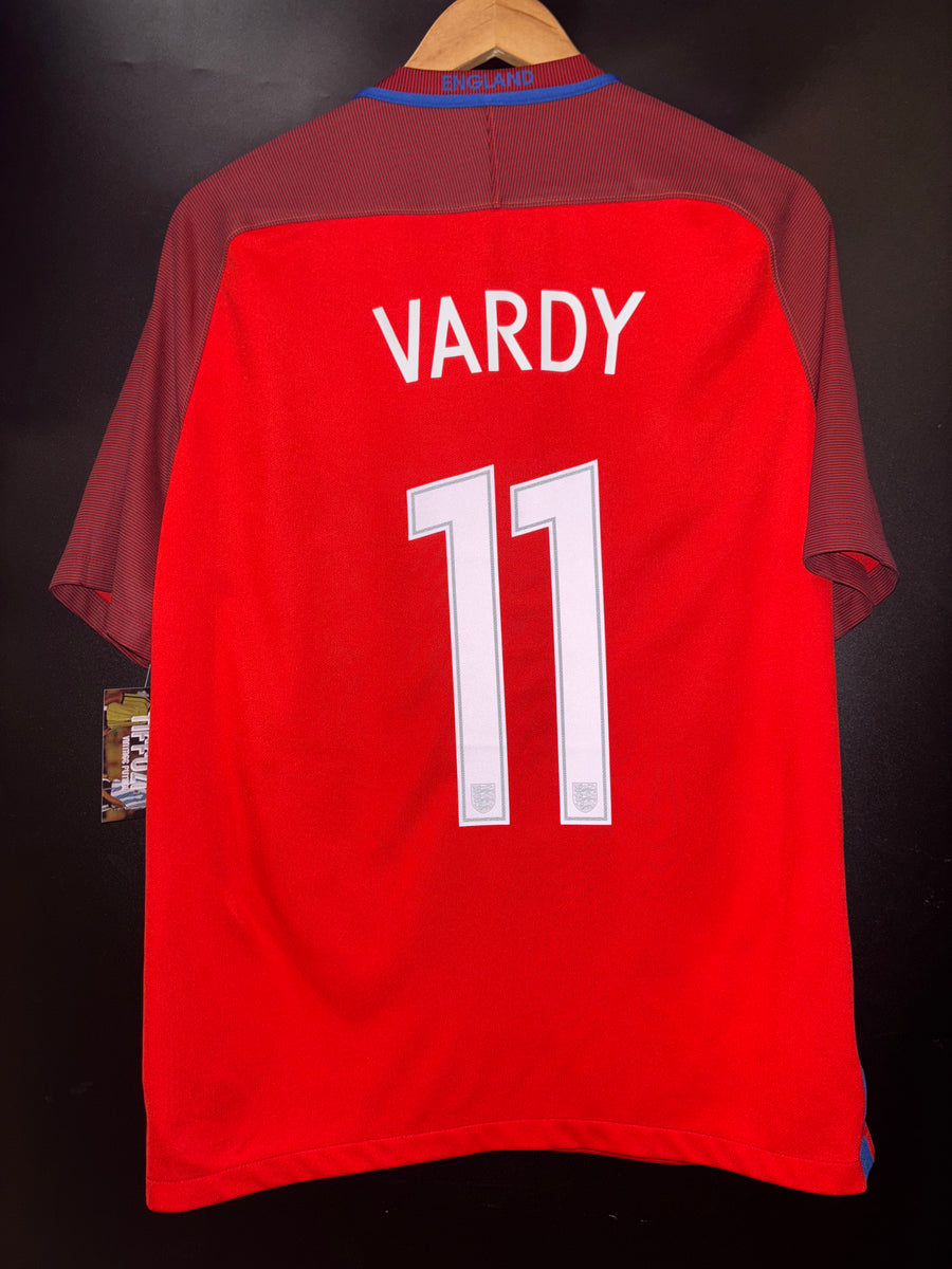 ENGLAND VARDY 2016-2017 ORIGINAL JERSEY Size M