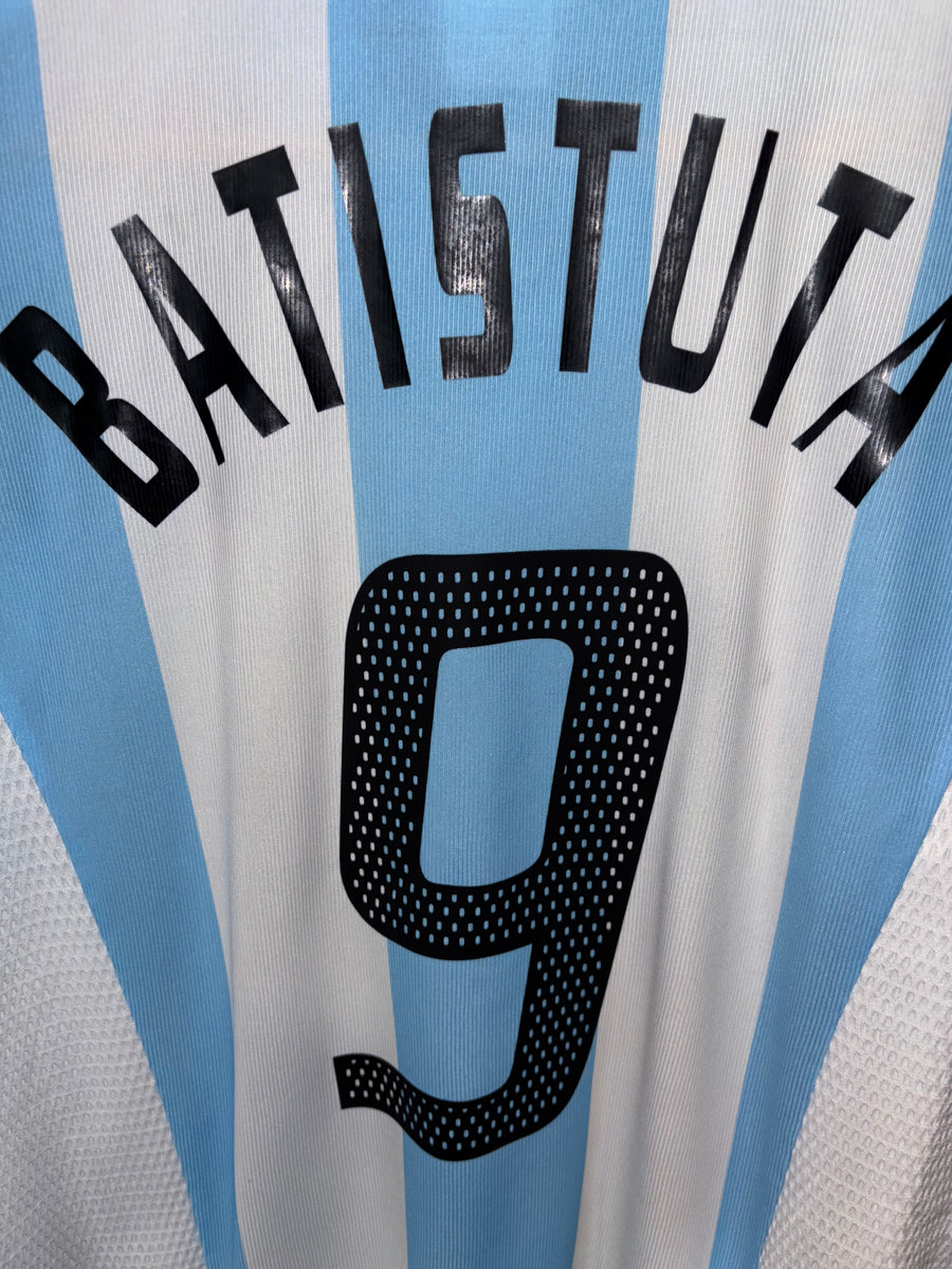 ARGENTINA BATISTUTA 2002-2003 ORIGINAL JERSEY Size XL